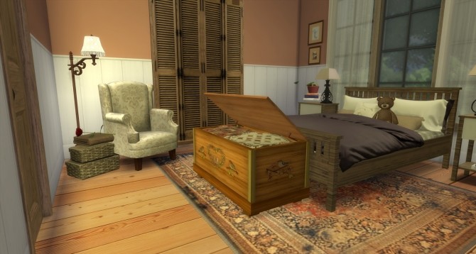 Sims 4 Nancy bedroom at Pandasht Productions