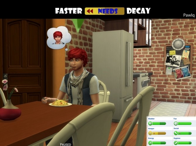 Sims 4 Faster Needs Decay by Pawlq at Mod The Sims