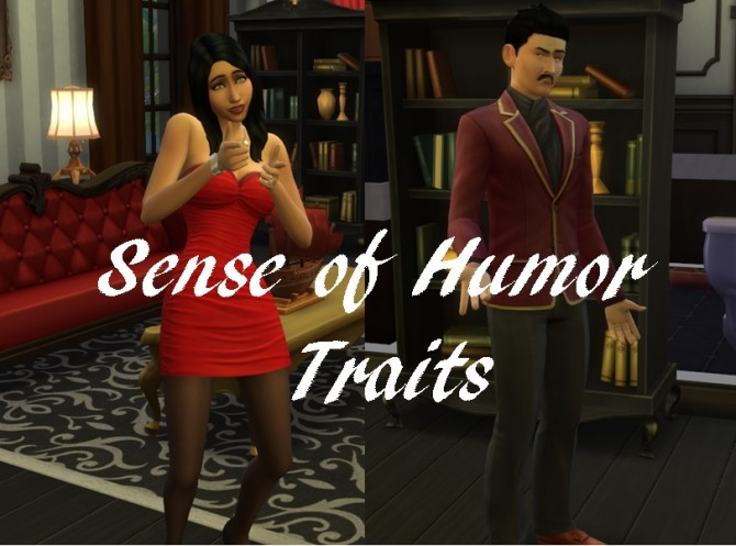 Sims 4 Sense of Humor Traits by GoBananas at Mod The Sims