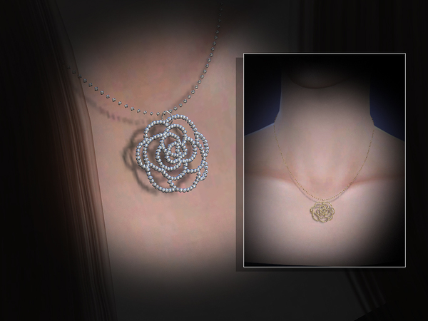 Sims 4 Necklace F 201802 by S Club WM at TSR