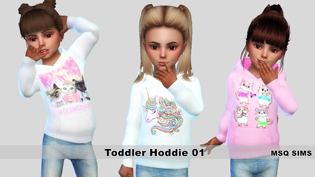 Sims 4 Toddler Hoddie 01 at MSQ Sims