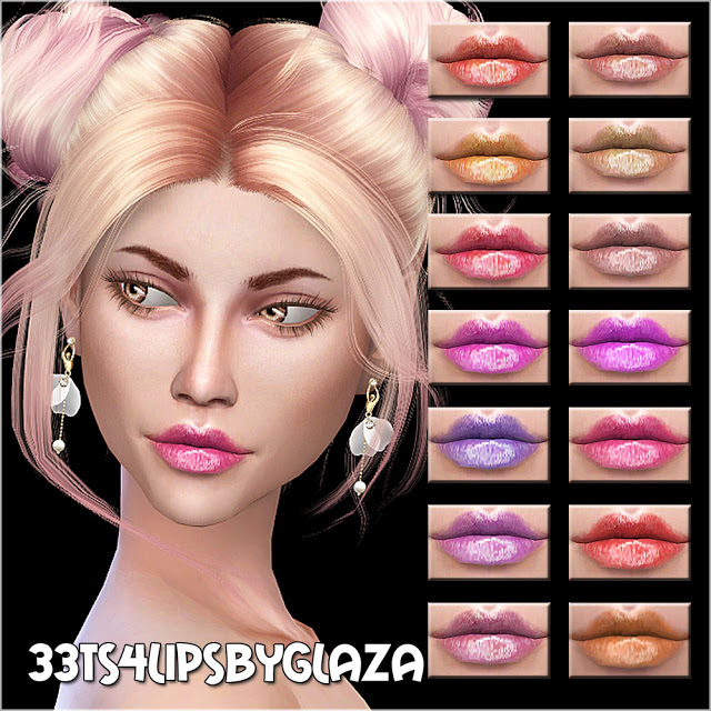 Sims 4 Lips #33 at All by Glaza