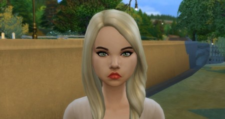 Rhonda Lentz no CC base game by NoteCat at Mod The Sims