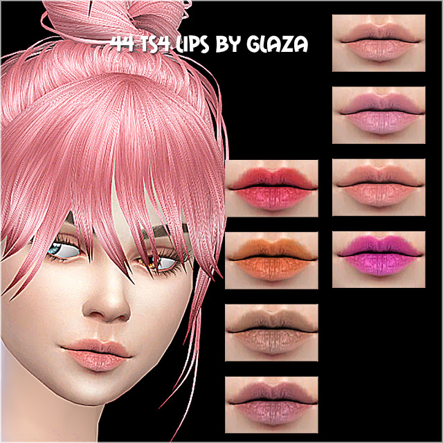 Sims 4 Lips #44 at All by Glaza