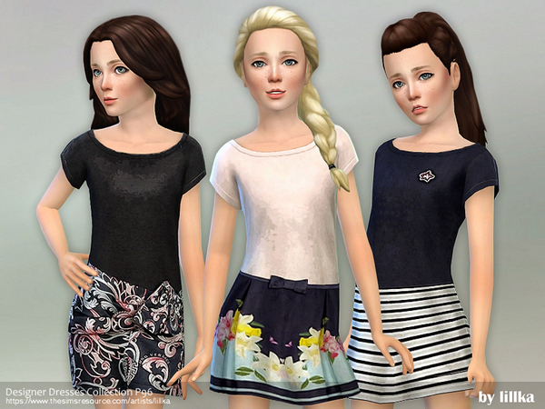 Sims 4 Designer Dresses Collection P96 by lillka at TSR