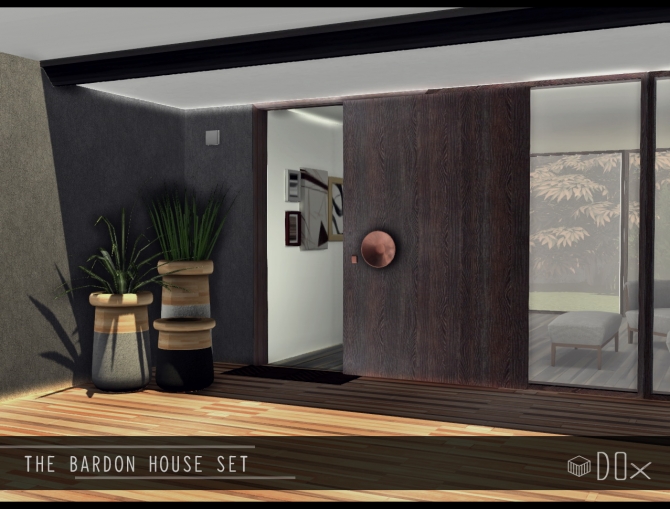 Bardon House Set at DOX » Sims 4 Updates