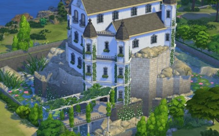Mountain Set Castle by catdenny at Mod The Sims