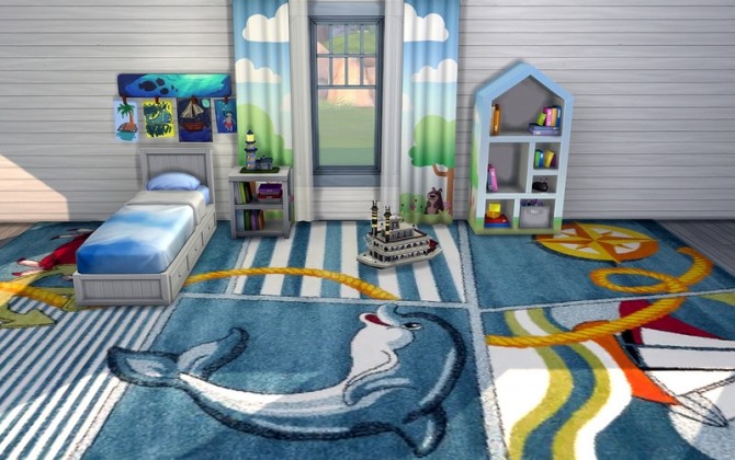 Sims 4 Rugs Baby by ihelen at ihelensims