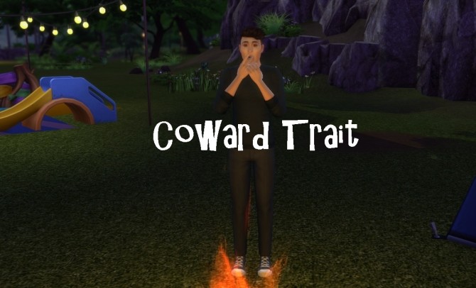 Sims 4 Coward Trait by GoBananas at Mod The Sims