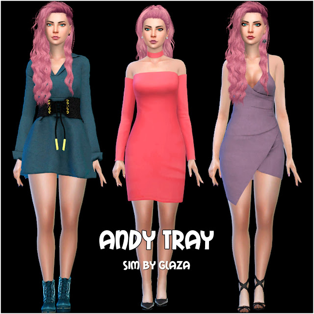 Sims 4 ANDY TRAY at All by Glaza