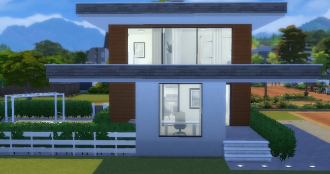 Sims 4 The Small Modern Beauty home by NoteCat at Mod The Sims