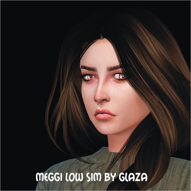 Sims 4 MEGGI LOW at All by Glaza