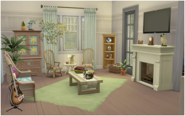 Sims 4 House 34 Gambrel Cottage at Via Sims