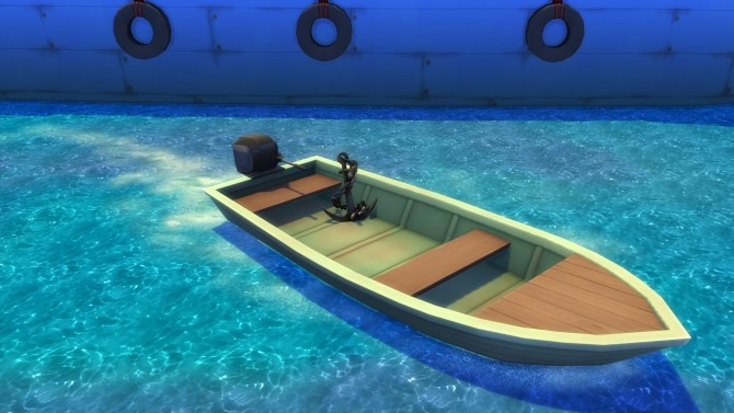 Sims 4 Ship Anchor Set Free by Snowhaze at Mod The Sims