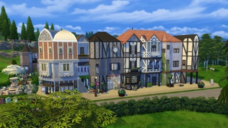 Little Old Town at Meryanes Sims