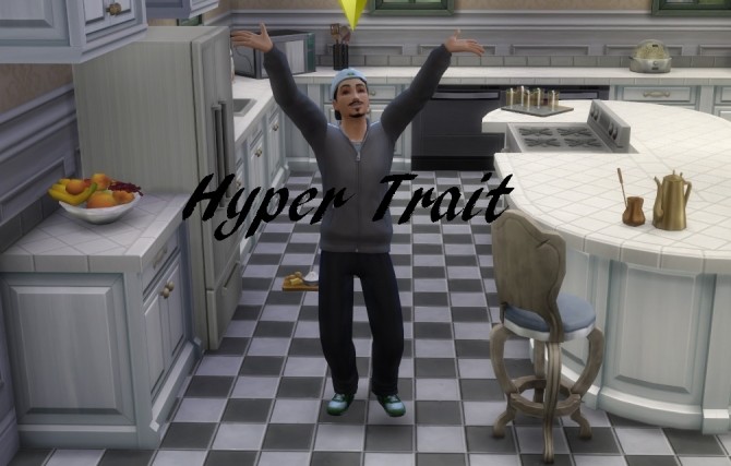 Sims 4 Hyper Trait by GoBananas at Mod The Sims
