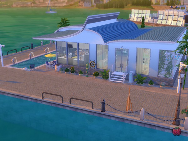 Sims 4 Larissa house by melapples at TSR