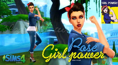 Girl Power We can do it ! poses by 3lodiie at Sims 4 Fr