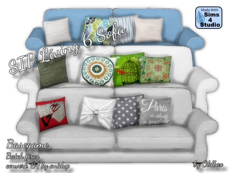 Sofa SIP Living 6 by Oldbox at All 4 Sims » Sims 4 Updates