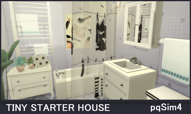 Sims 4 Tiny Starter House at pqSims4