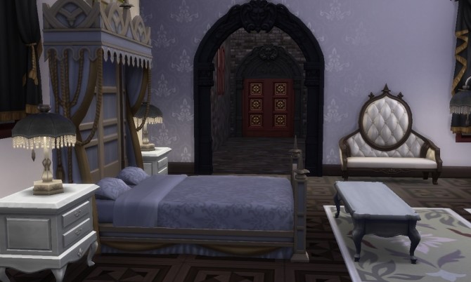 Sims 4 Dark Castle no CC at Tatyana Name