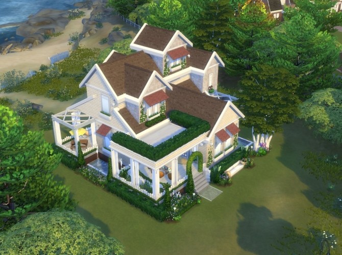 Sims 4 Pet Friendly house No CC by Lenabubbles82 at Mod The Sims