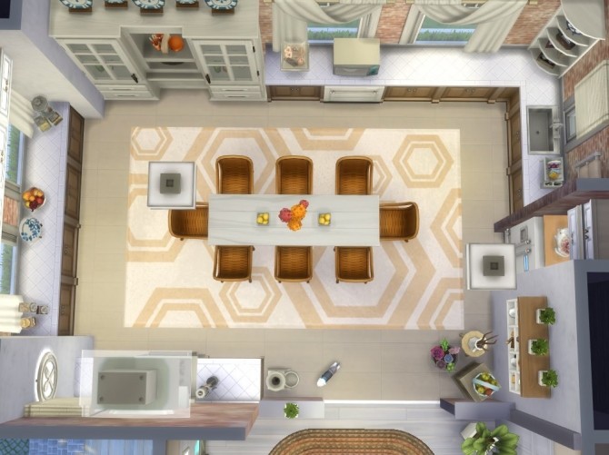Sims 4 Pet Friendly house No CC by Lenabubbles82 at Mod The Sims