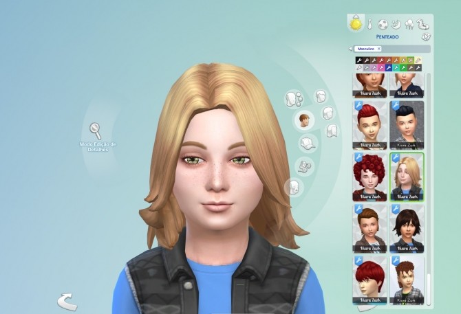 Sims 4 John Hair for Kids at My Stuff