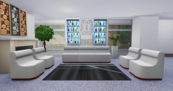 Sims 4 Clarke Docking Modular Living by AdonisPluto at Mod The Sims