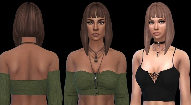 Sims 4 Venus Hair at Leo Sims