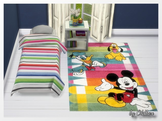 Sims 4 Rugs for kids by Oldbox at All 4 Sims