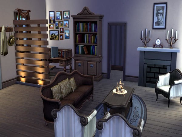 Sims 4 Carlton Way house by staralien at TSR