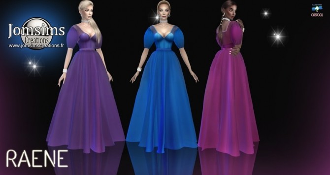 Sims 4 Raene dress at Jomsims Creations