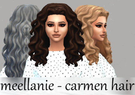 Carmen Hair at Meellanie