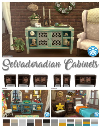Selvadoradian Cabinets at SimLaughLove