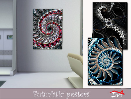 Futuristic posters by evi at TSR