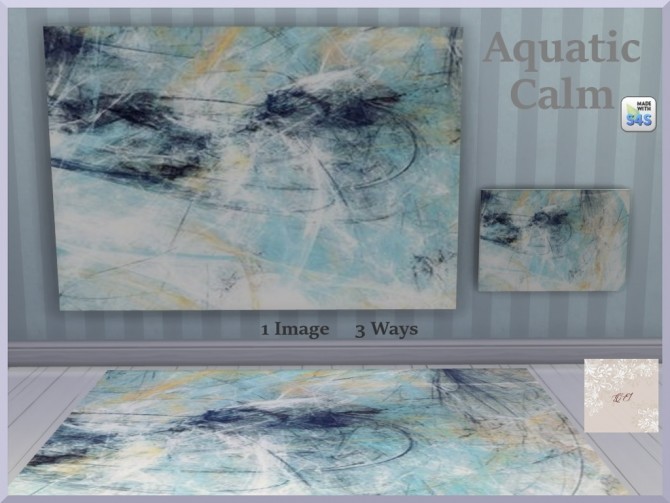 Sims 4 Aquatic Calm Set by augold44 at Mod The Sims