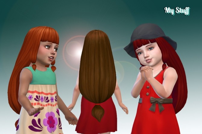 Sims 4 Lila Hair T at My Stuff