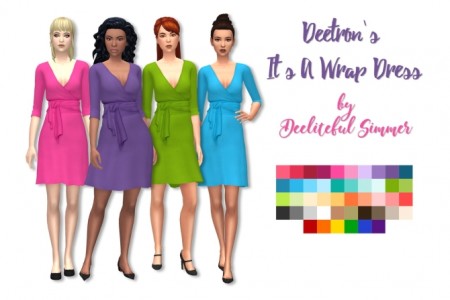 Deetron’s wrap dress recolors at Deeliteful Simmer