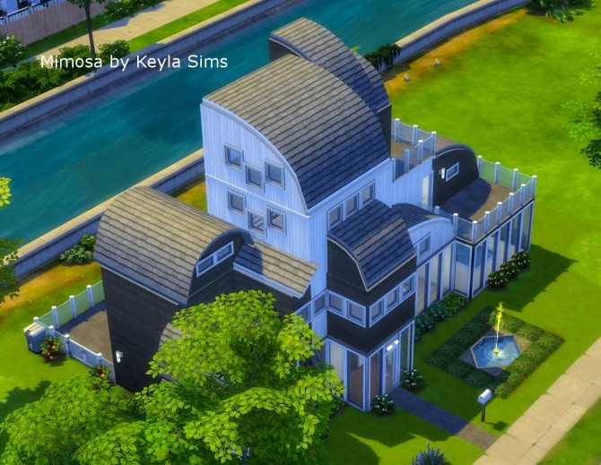 Sims 4 Mimosa house at Keyla Sims