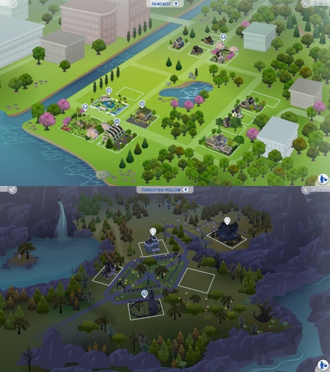 sims 3 download custom worlds