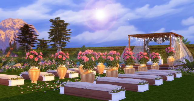 Sims 4 Wedding Venue at Lily Sims
