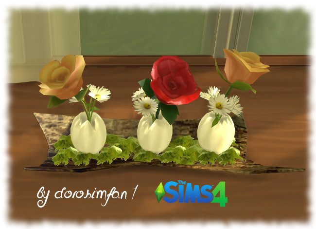 Sims 4 Easter decoration by dorosimfan1 at Sims Marktplatz