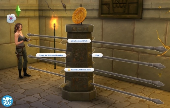 Sims 4 Totem Spear Trap by Sri at Mod The Sims
