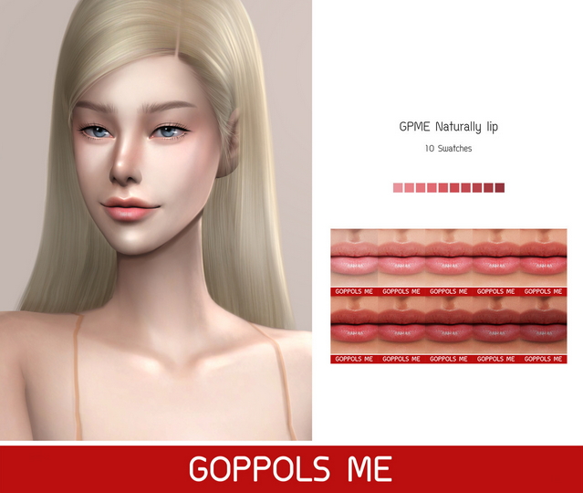 Sims 4 GPME Naturally lip at GOPPOLS Me
