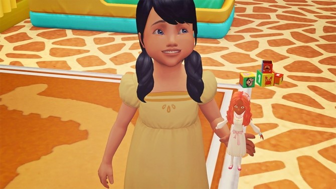 Sims 4 Little Ginger Doll at Josie Simblr