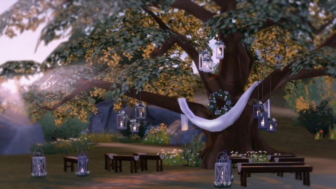 Meadow Of Matrimony Preview Set For Rustic Romance At The Plumbob Tea Society Sims 4 Updates