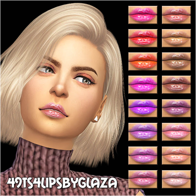 Sims 4 Lips 49 at All by Glaza