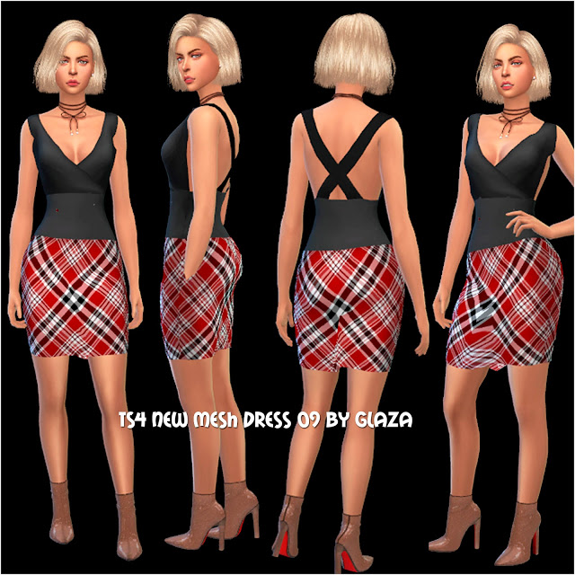 Sims 4 Dress 09 at All by Glaza