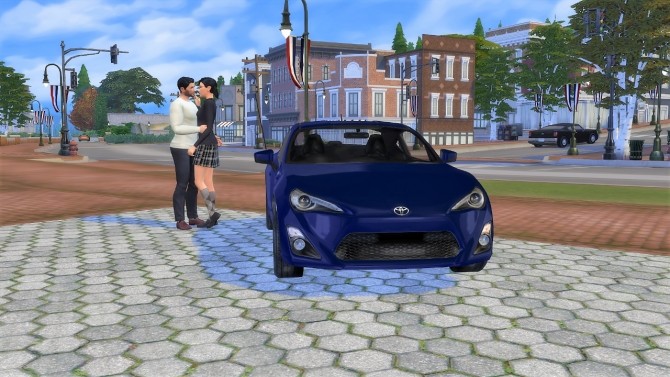 Sims 4 Toyota GT86 at LorySims